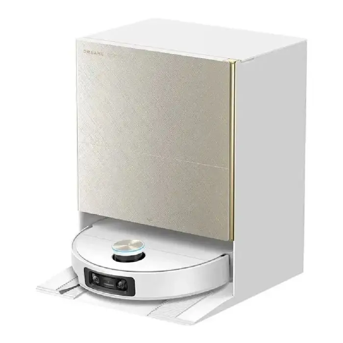 Dreame X60 Ultra Complete robotic vacuum cleaner with self-discharging station, white