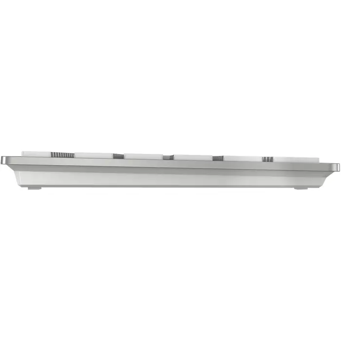 DW 9100 SLIM (white/silver, FR layout, Cherry SX scissor technology)