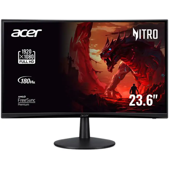 ED240QS3bmiipx, 23.6"/Curved/VA/1920x1080/180Hz/HDMI/DP/Audio/2Y