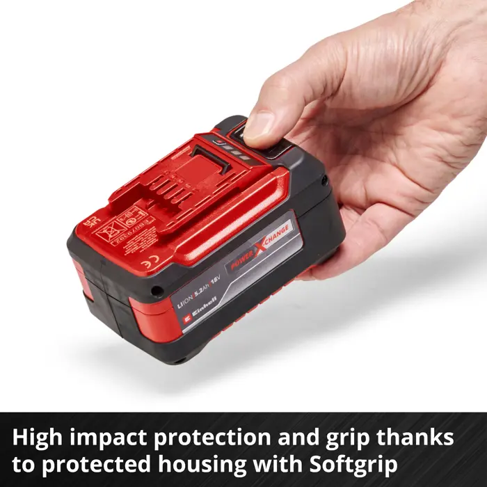 Einhell 2x 18V 5.2Ah PXC twin pack, battery (black/red, 2 pieces)