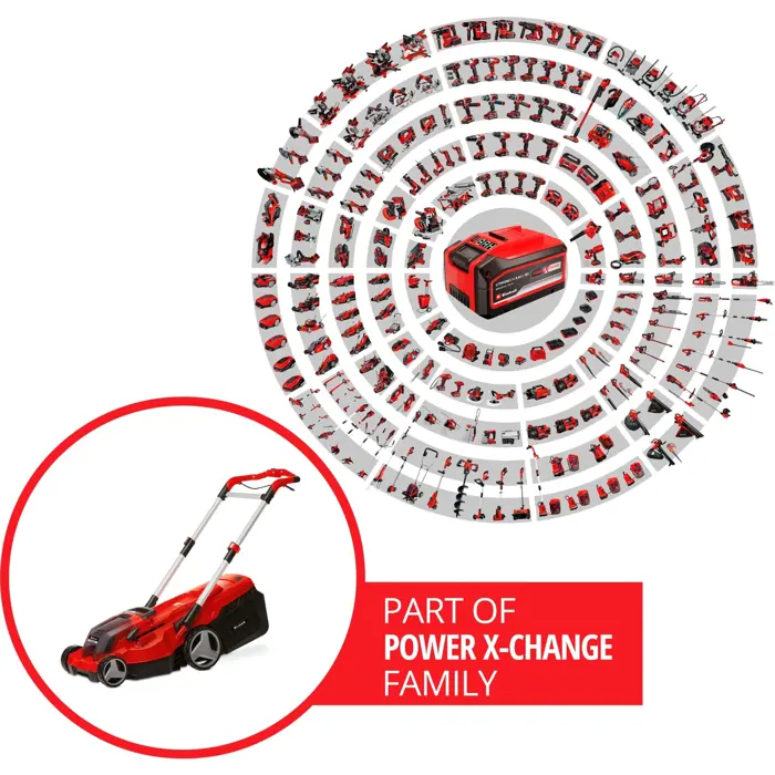 Einhell A cordless lawnmower RASARRO | 3413180
