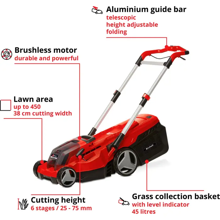 Einhell A cordless lawnmower RASARRO | 3413180