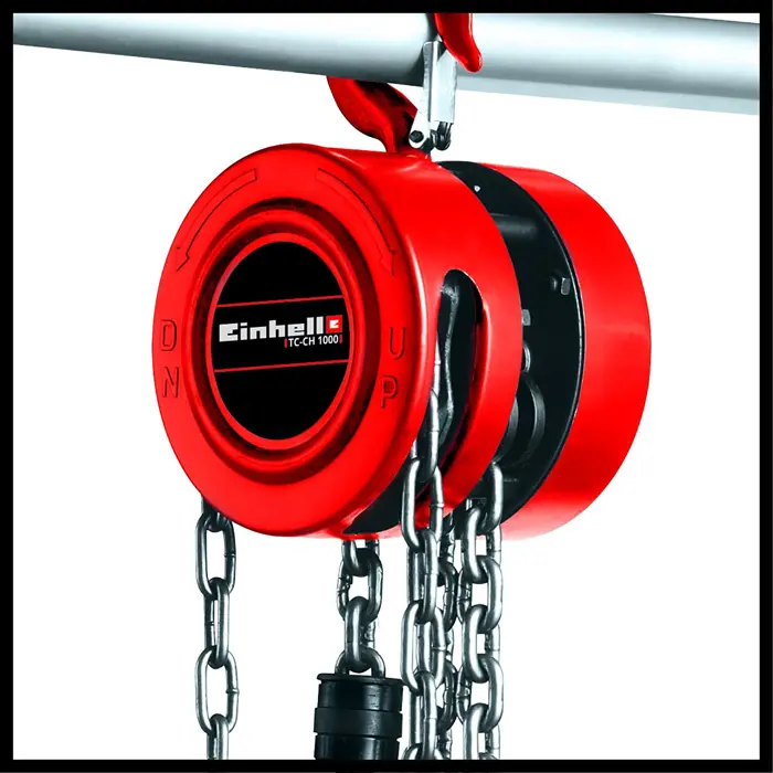 Einhell Chain hoist TC-CH 1000, cable winch (red)
