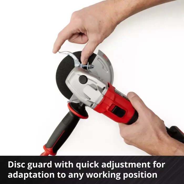 Einhell cordless angle AXXIO (red / black, without battery and charger)