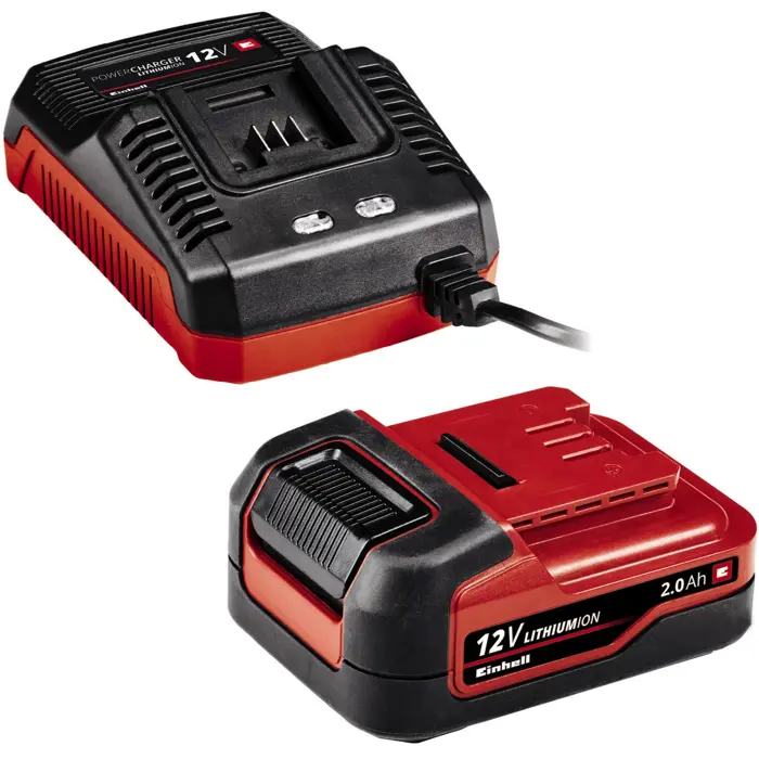 Einhell cordless drill TE-CD 12/1 Li (red / black, Li-ion battery 2Ah)
