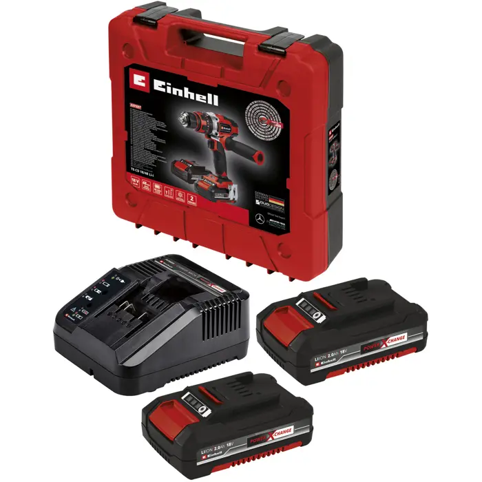 Einhell cordless hammer drill TE-CD 18/48 Li - 4513935