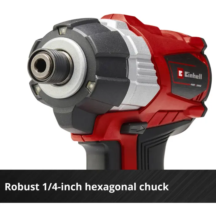 Einhell Cordless Impact Driver TE CI 18 Li brushless solo (red / black, without battery and charger)