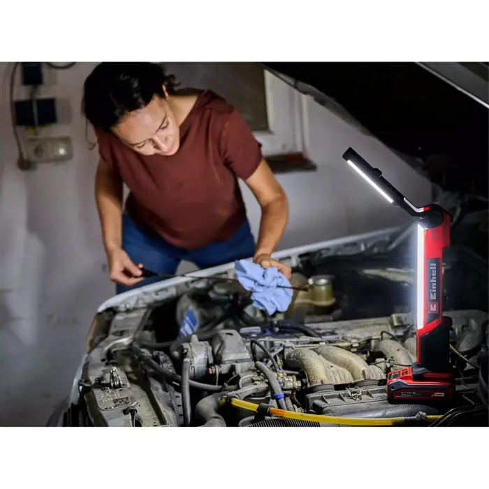 EINHELL Cordless Lamp TE-CL 18/1000 S Li - Solo, LED light without battery and charger