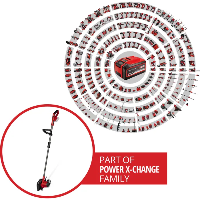 Einhell cordless lawn edge trimmer GE-LE 18/190 Li-Solo, 18Volt, lawn trimmer