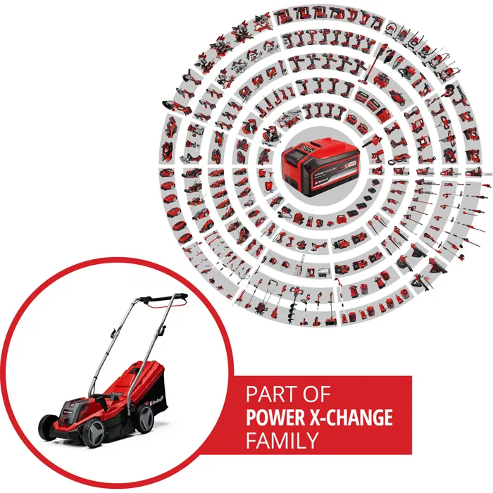 Einhell cordless lawn mower GE-CM 18/33 Li-Solo - 3413266