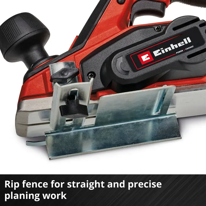 Einhell cordless planer TE-PL 18/82 Li-Solo, 18V, electric planer (red/black, without battery and charger)