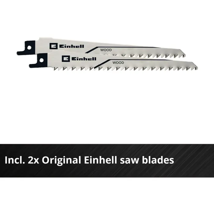 Einhell cordless pruning saw GE-GS 18/150 Li-Solo, 18 volts (red/black, without battery and charger)