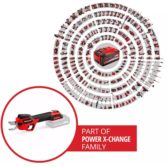 EINHELL Cordless Pruning Shears GP-LS 18/28 Li BL-Solo