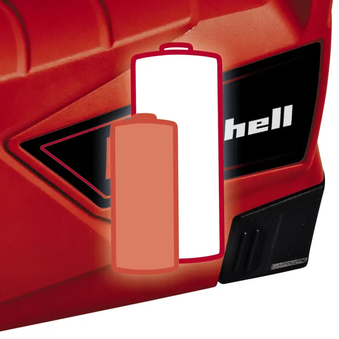 Einhell cordless tacker CT TC-3.6 Li, electric tacker (red / black, Li-ion battery pack 1.3Ah)
