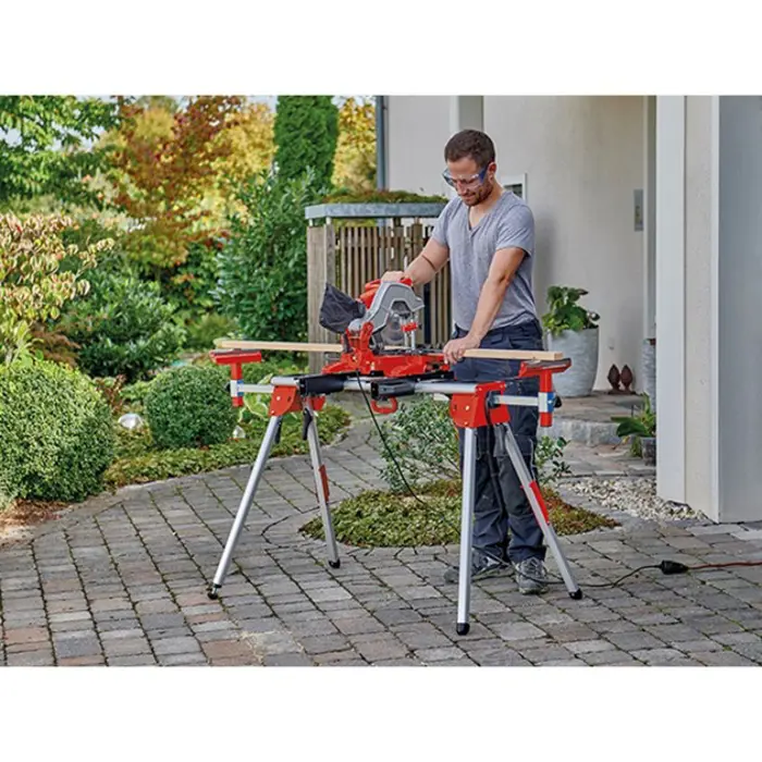 Einhell Crosscut and miter saw TC-MS 216 (red/black, 1,400 watts)