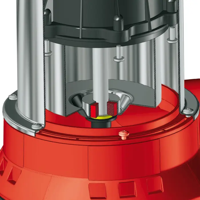 Einhell GC-DP 1340 G - immersion / pressure pump - red / silver - 1 -300 Watt