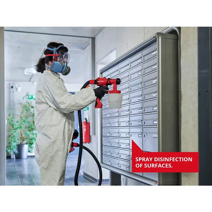 Einhell Paint spray system TC-SY 600 S, spray gun (red/black, 600 watts)