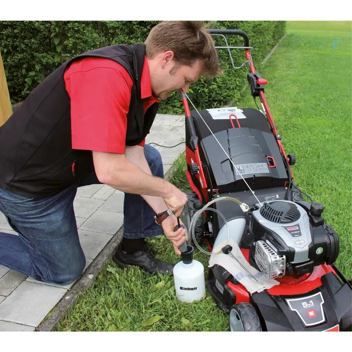 Einhell petrol and oil suction pump (grey/black)