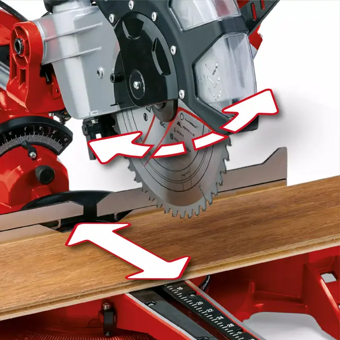 Einhell sliding miter saw TC-SM 2534/1 - 4300395 Dual