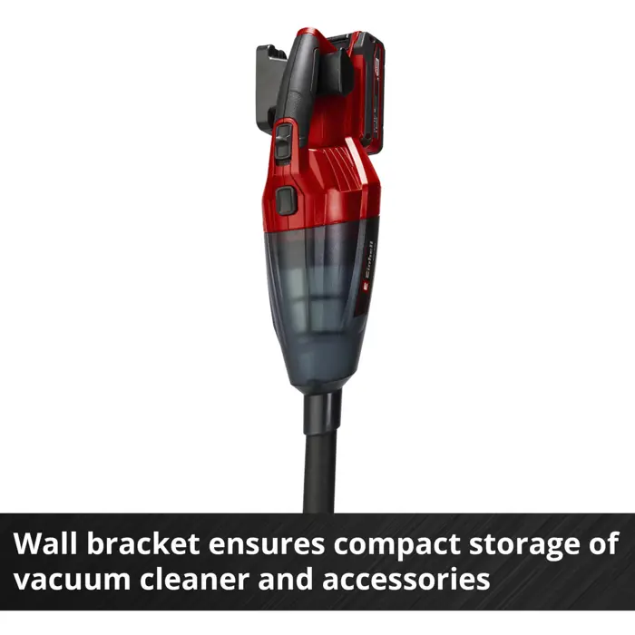 Einhell TE-VC 18 Li solo, hand-held vacuum (black / red, without battery and charger)