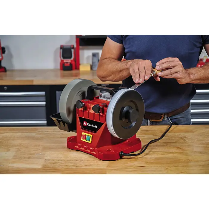 Einhell Wet grinder TC-WG 200, double grinder (red/black, 125 watts)