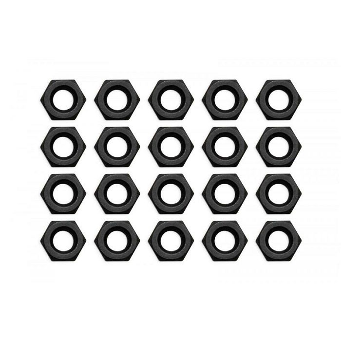 EK Water Blocks EK-Loop Nuts Set M4 - 20 pieces - black 3831109898024