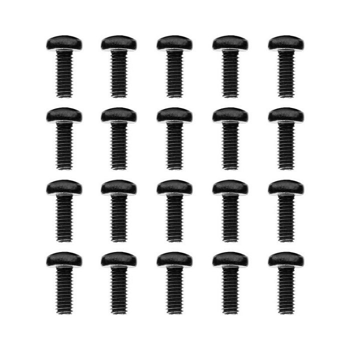 EK Water Blocks EK-Loop Phillips Head Screw Set M4 x 10 mm, 20 pieces - black 3831109898000