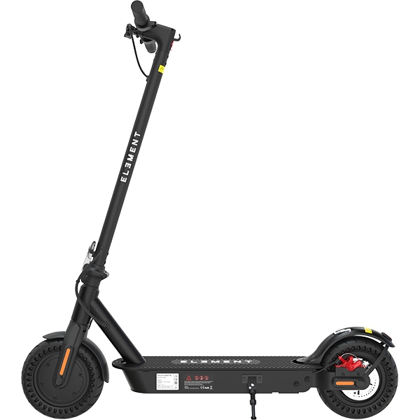 Electric folding scooter ELEMENT S6 500W / 10 ",tires / 36V/11.6 Ah / recuperation (black)