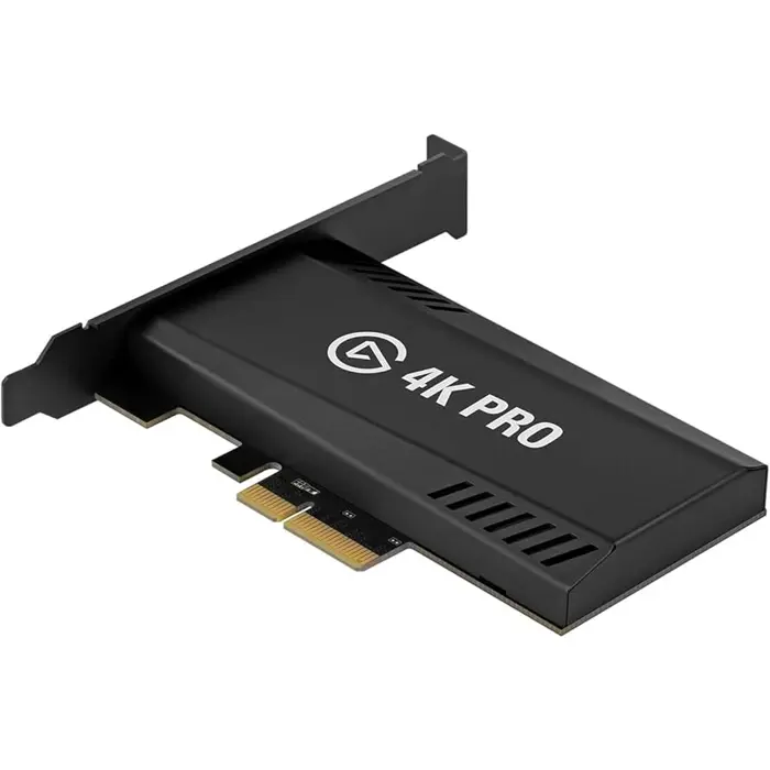 Elgato 4K Pro Internal Capture Card: 8K60 Passthrough/4K60 HDR10 with Ultra Low Latency on PS5/Pro, Xbox Series X/S, OBS and More, for Streaming, Compatible with Windows PC and Dual PC Setups