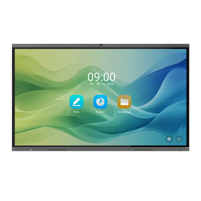 EliteDisplayCapacitive 4th gen 65"; Cortex A55/4GB RAM/32GB HDD;UHD (3840x2160) CapacitiveTouch/Camera/Microphone/VESA držiak/Android OS