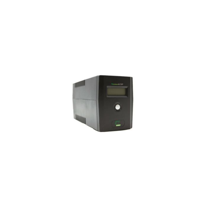 Elsist UPS NemoLCD 120 1200VA/480W, Line-Interactive, USB, RJ11/RJ45, 2×Schuko, 1×9Ah, 10min. autonomija