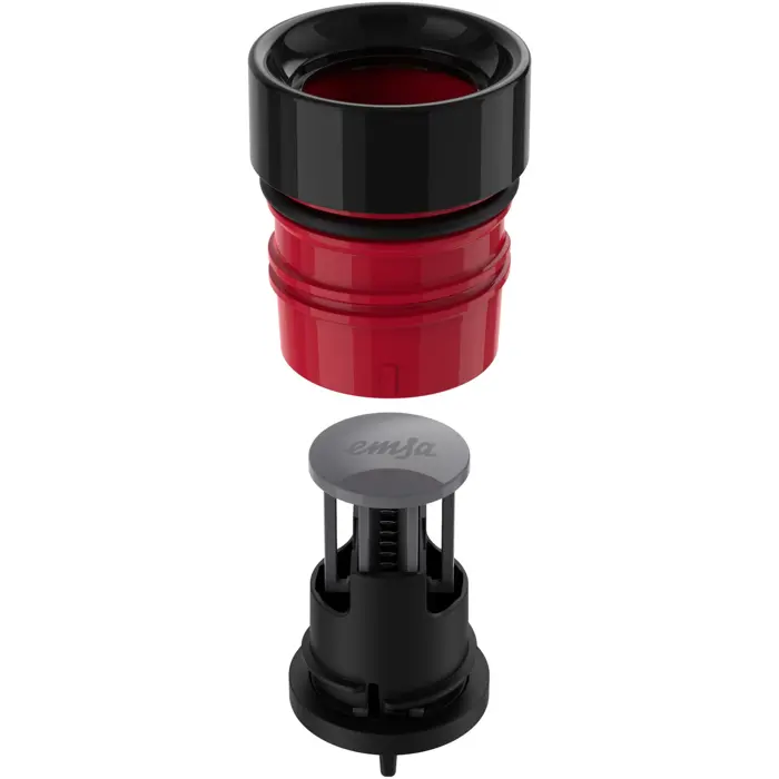 Emsa Bludrop Color insulated drinking bottle 0.7 liters, thermos bottle (petrol, stainless steel)