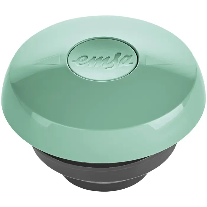 Emsa Samba vacuum jug Quick Press green 1.0L