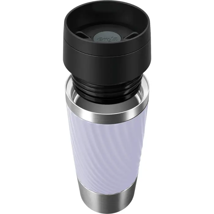Emsa TRAVEL MUG Classic Twist (lavender/stainless steel, 0.36 liters)