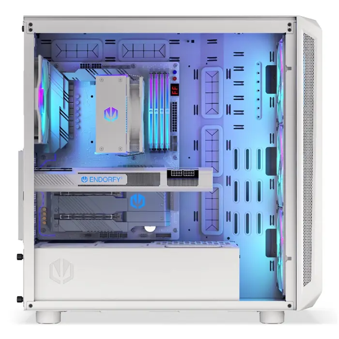 ENDORFY Arx 700 ARGB White Tempered Glass