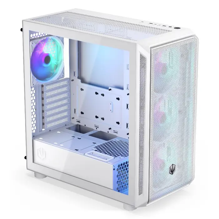 ENDORFY Arx 700 ARGB White Tempered Glass