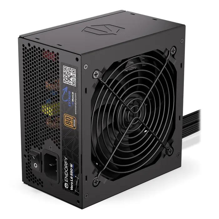 ENDORFY Vero L6 power supply unit 550 W 24-pin ATX ATX Black