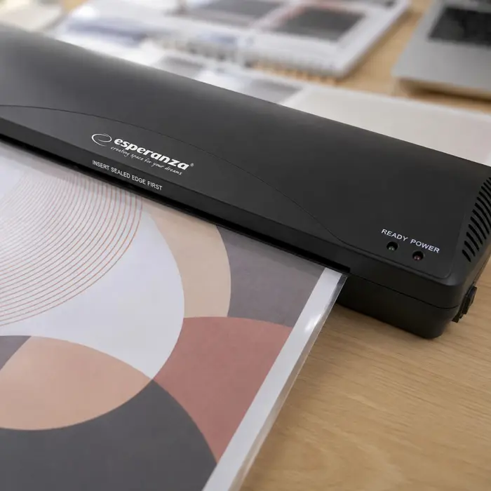 Esperanza EFL003 laminator Cold/hot laminator 250 mm/min Black
