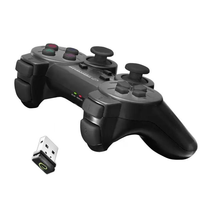 Esperanza EGG108K Gaming Controller Gamepad PC,Playstation 3 Analogue / Digital USB 2.0 Black
