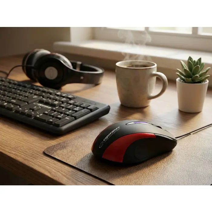 Esperanza EM102R mouse USB Type-A Optical 800 DPI
