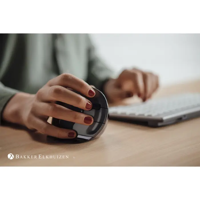 Evoluent VerticalMouse D, mouse (black / silver, Small, RH)