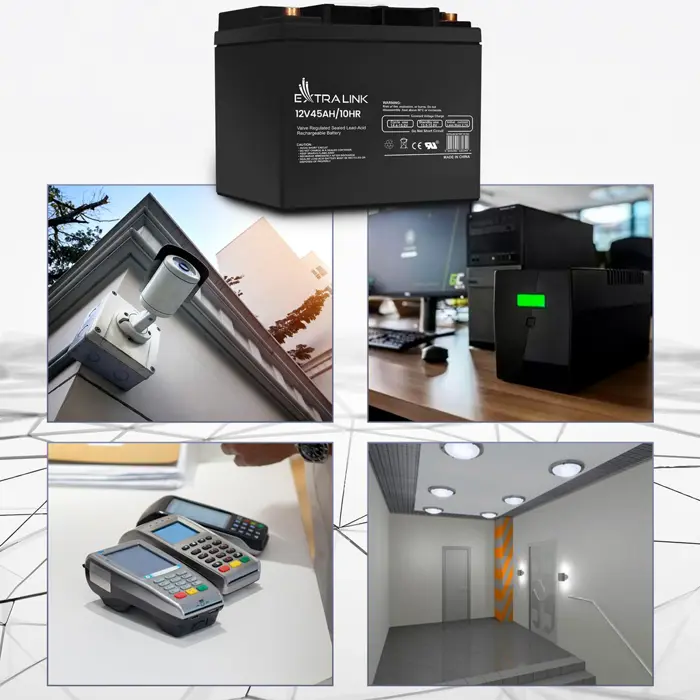 Extralink Accumulator AGM 12V 45Ah maintenance free
