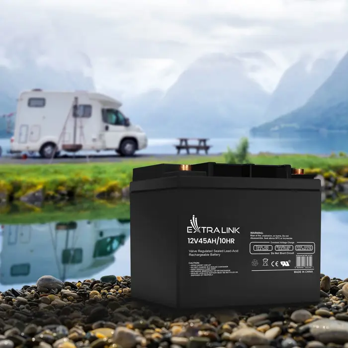 Extralink Accumulator AGM 12V 45Ah maintenance free