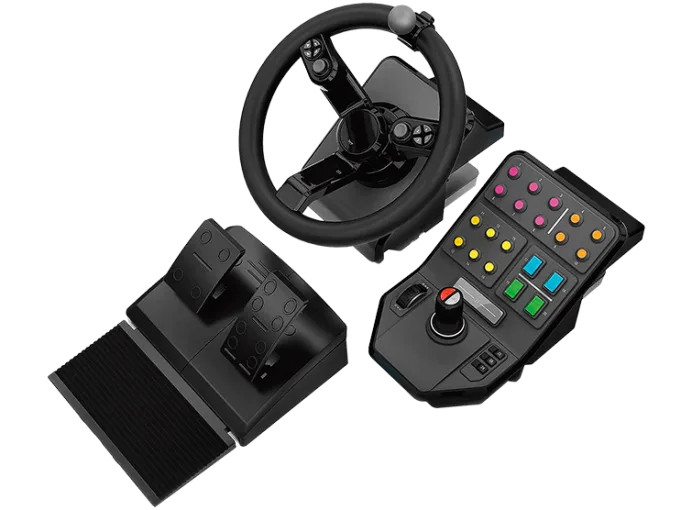 Komplet Logitech G Heavy Equipment Bundle (kontroler za Farming Simulator) - 510