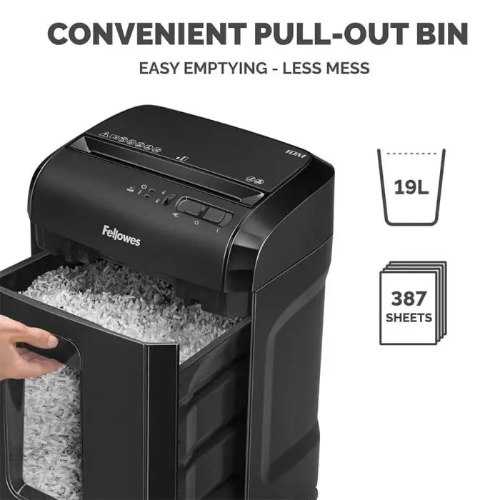 Fellowes Powershred 10M Micro-Cut Document Shredder