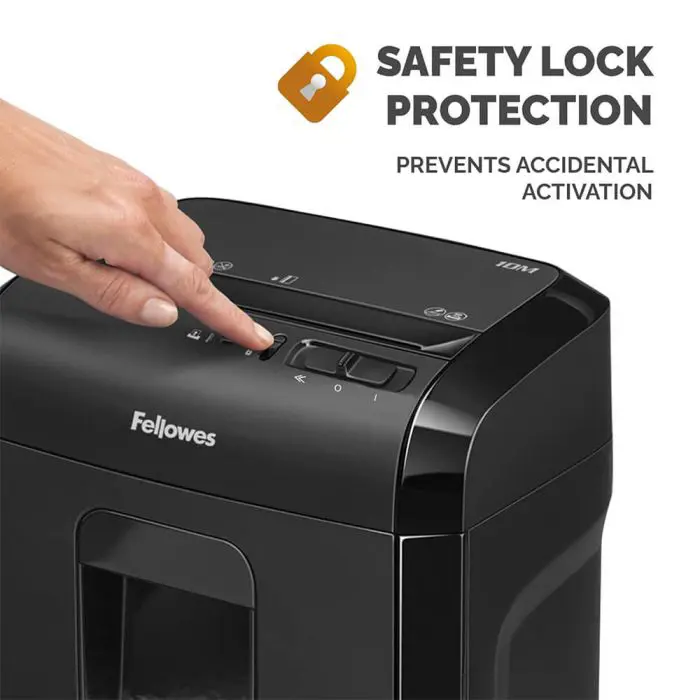 Fellowes Powershred 10M Micro-Cut Document Shredder