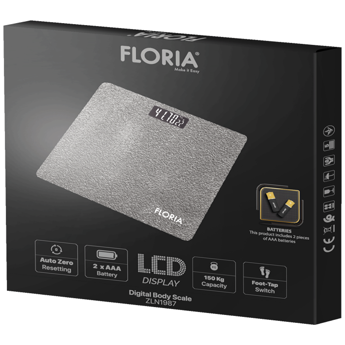 Floria Vaga, digitalna, do 150 kg - ZLN1987