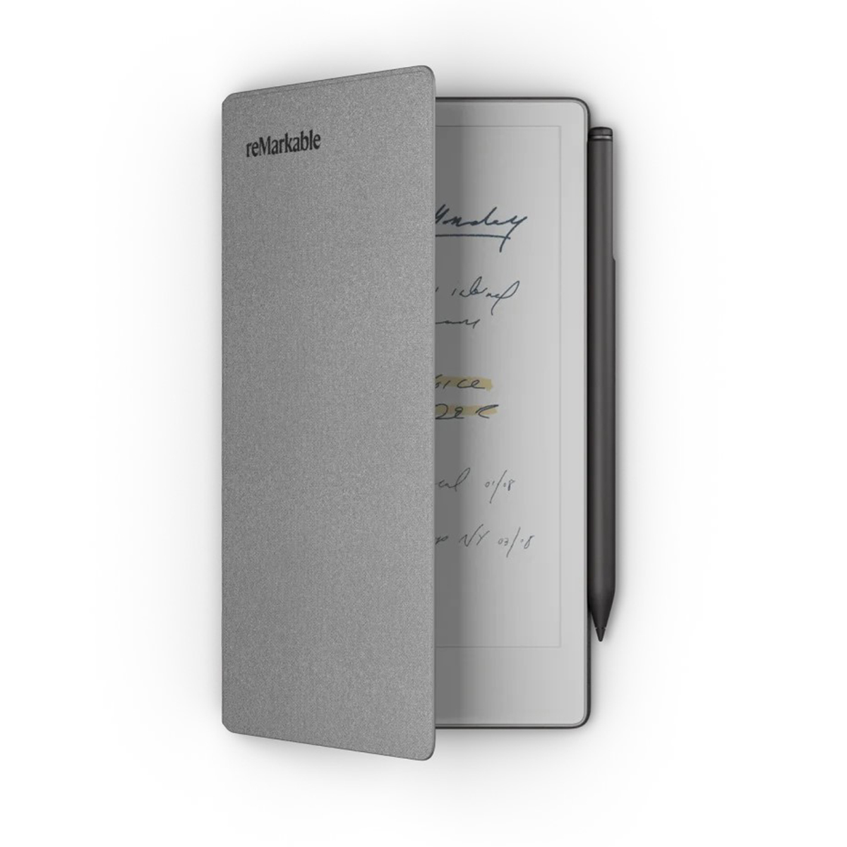 Tablet reMarkable Paper Pro Move + Marker Plus + Book Folio Siva - 921