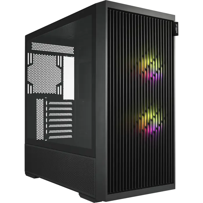 Fortron M330 (black, tempered glass)