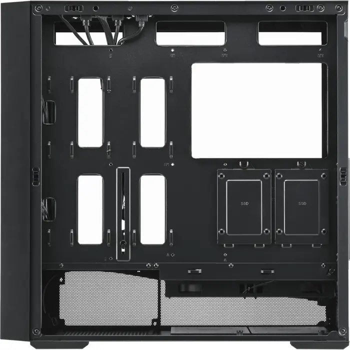 Fortron M330 (black, tempered glass)